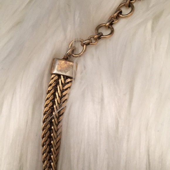 JCrew Gold Braided Chain Necklace - Picture 4 of 5